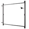 VEVOR Gate Building Kit, Fits 60 to 96 in Wide Openings, Up from 6 to 7 ft High Fence, Adjustable Gate Building Kit, Anti Sag Full Gate Frame Kit with Latch Lock, Screw, for Wooden Fence, Iron, Black