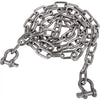VEVOR Boat Anchor Chain, 5/16" x 20', 2373 lbs. WLL/7120 lbs. BS, 316 Stainless Steel Marine Grade Anchor Lead Chain with Dual Lock Ring Shackles for Boats, Deck, Fishing, Works with Different Anchors