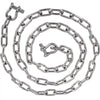 VEVOR Boat Anchor Chain, 5/16" x 20', 2373 lbs. WLL/7120 lbs. BS, 316 Stainless Steel Marine Grade Anchor Lead Chain with Dual Lock Ring Shackles for Boats, Deck, Fishing, Works with Different Anchors