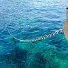 VEVOR Boat Anchor Chain, 5/16" x 6', 2373 lbs. WLL/7120 lbs. BS, 316 Stainless Steel Marine Grade Anchor Lead Chain with Dual Lock Ring Shackles for Boats, Deck, Fishing, Works with Different Anchors