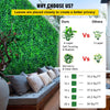 VEVOR Artificial Boxwood Panels, 6 PCS 20\"x20\" Boxwood Hedge Wall Panels, PE Artificial Grass Backdrop Wall 1.6\", Privacy Hedge Screen for Decoration of Outdoor, Indoor, Garden, Fence, and Backyard