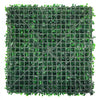VEVOR 12PCS 20x20inch Artificial Boxwood Panels,Boxwood Hedge Wall Panels,Artificial Grass Backdrop Wall 1.6\",Privacy Hedge Screen UV Protected for Outdoor Indoor Garden Fence Backyard
