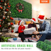 VEVOR 12PCS 24\"x16\" Grass Wall Panels for 32 SQ Feet, Boxwood Hedge Wall Panels, Artificial Grass Backdrop Wall 1.6\", Privacy Hedge Screen UV Protected for Outdoor Indoor Garden Fence Backyard
