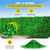 VEVOR Artificial Boxwood Panel UV 24pcs Boxwood Hedge Wall Panels Artificial Grass Backdrop Wall 10\" X 10\" 4 cm Green Grass Wall, Fake Hedge for Decor Privacy Fence Indoor, Outdoor Garden Backyard