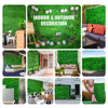 VEVOR Artificial Boxwood Panel UV 6pcs Boxwood Hedge Wall Panels, Artificial Grass Backdrop Wall 20\" X 20\" 4 cm Green Grass Wall, Fake Hedge for Decor Privacy Fence Indoor, Outdoor Garden Backyard