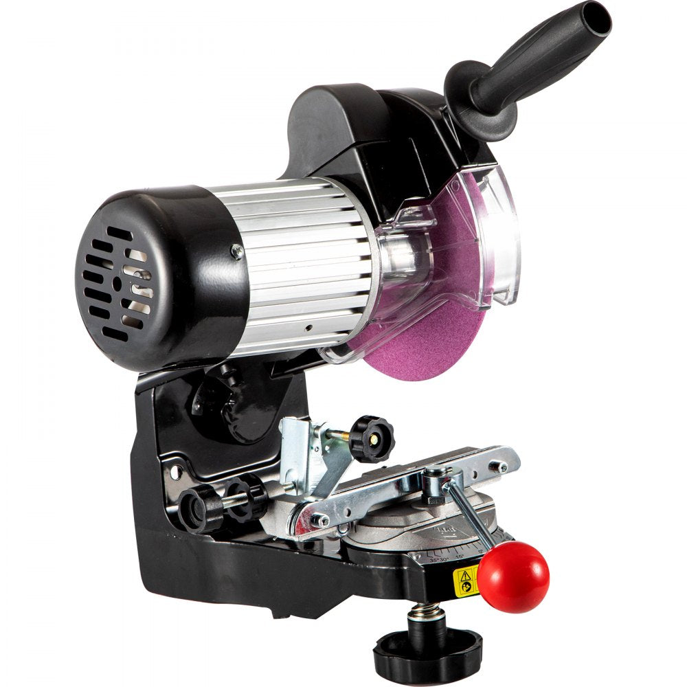 VEVOR Electric Chainsaw Sharpener, 230W Professional Multi-Angle Adjustable Chain Grinder 3000RPM, Electric Chainsaw Blade Sharpener for 1/4" to 2/5" Chains
