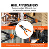 VEVOR Rivet Nut Tool, 16 inch Rivnut Tool Kit with 13PCS Metric and SAE Mandrels, 186PCS Rivet Nuts, Semi-auto Retraction, M3, M4, M5, M6, M8, M10, M12, 1/4-20, 5/16-18, 3/8-16, 1/2-13, 8-32, 10-24