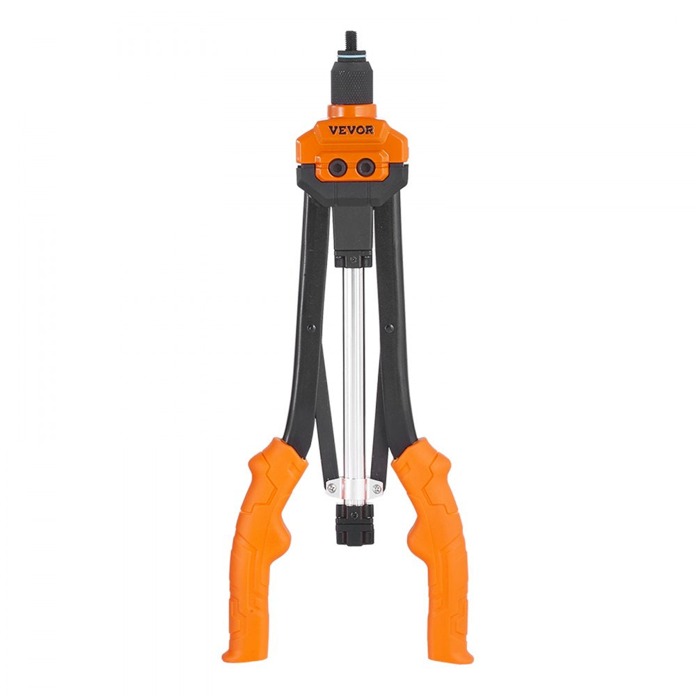 VEVOR Rivet Nut Tool, 16 inch Rivnut Tool Kit with 13PCS Metric and SAE Mandrels, 186PCS Rivet Nuts, Semi-auto Retraction, M3, M4, M5, M6, M8, M10, M12, 1/4-20, 5/16-18, 3/8-16, 1/2-13, 8-32, 10-24