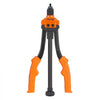 VEVOR Rivet Nut Tool, 14” Rivnut Tool Kit with 7 PCS Metric and SAE Mandrels, 70 PCS Assorted Rivet Nuts, 10-24, 1/4-20, M6, 5/16-18, M8, 3/8-16, M10, Rivet Nut Kit With Rugged Carrying Case