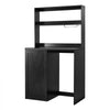 VEVOR Coffee Bar Cabinet with Mini Fridge Space, 69"H, Storage & Outlet, for Home, Kitchen, Living Room, Liquor Wine Cabinets, Beverage Station with Door, 2 Adjustable Shelves, Multi-Tier Storage