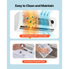 VEVOR Mini Split Air Conditioner, 12,000 BTU AC / 12,500 BTU Heat, 115V 19 SEER2 High Efficiency Energy Saving, Quiet Inverter System for 750 Sq.Ft Coverage Area, Easy to Maintain, for Home, Office