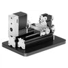 VEVOR Didactical Mini Metal Lathe Machine, 2.76 x 5.12 in, 36W Power Metal Lathe, 20,000 RPM Speed, with 3-jaw Chuck, Aluminum Alloy Handwheel, for Processing Precision Parts Soft Metals Wood Plastics