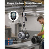 VEVOR Manual Lever Chain Hoist, 1/4T 550LBS Capacity Heavy Duty Come Along, 5FT Lift G80 Alloy Steel Chain With Dual Pawl Mechanical Brake,360°Rotating Hooks, for Warehouse Construction Garage