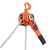 VEVOR Manual Lever Chain Hoist, 3/4T 1650LBS Capacity Heavy Duty Come Along, 10FT Lift G80 Alloy Steel Chain With Dual Pawl Mechanical Brake,360°Rotating Hooks, for Warehouse Construction Garage