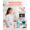 VEVOR Milkshake Maker, 100W Milk Shake Maker Mixer, Single Head Drink Mixer Blender Machine, Dual-Speed Adjustment Milkshake Blender with Stainless Steel Cup, for Home, Kitchen, Bar & Beverage Shop