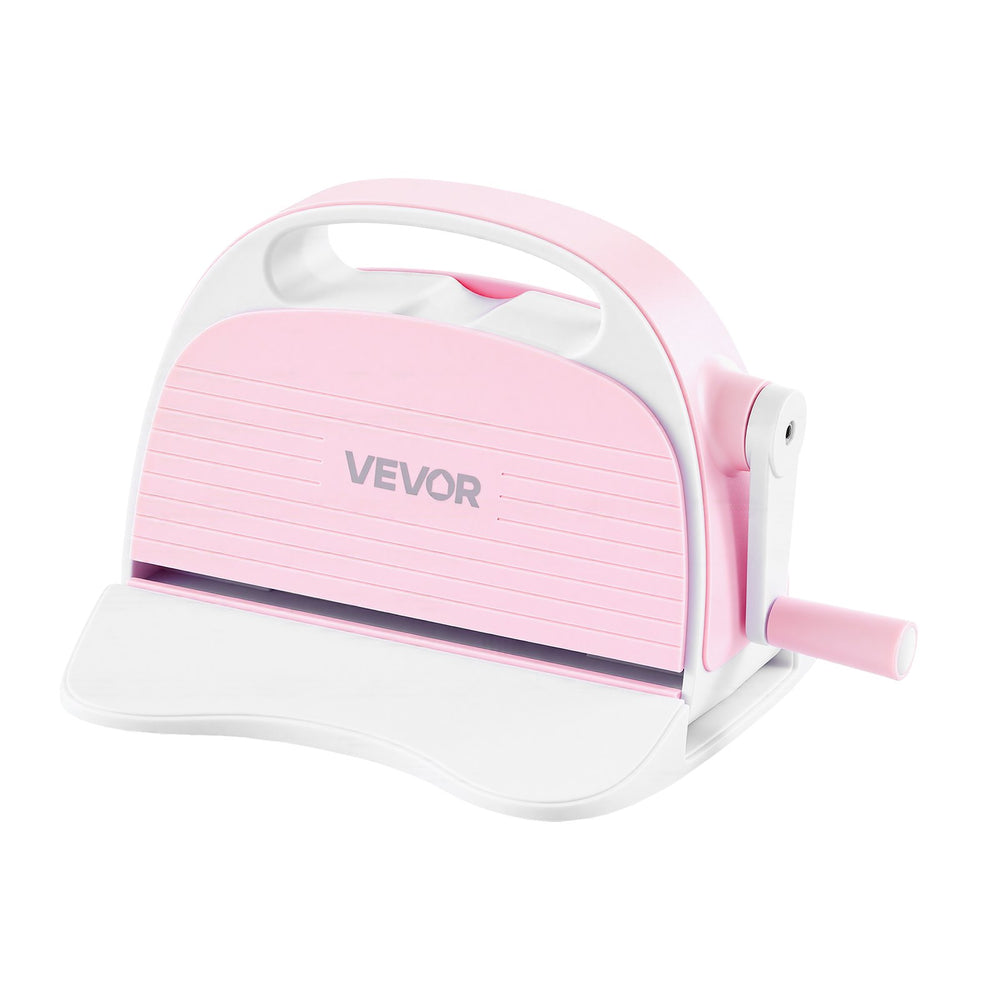 VEVOR Manual Die Cutting and Embossing Machine, 3" Opening, Portable Die Cut Machine with Cutting Plates, Ergonomic Handle, Easy to Store, for Arts and Crafts, Scrapbooking, Card Making, Crafting