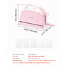 VEVOR Manual Die Cutting and Embossing Machine, 6" Opening, Portable Die Cut Machine with Cutting Plates, Ergonomic Handle, Easy to Store, for Arts and Crafts, Scrapbooking, Card Making, Crafting
