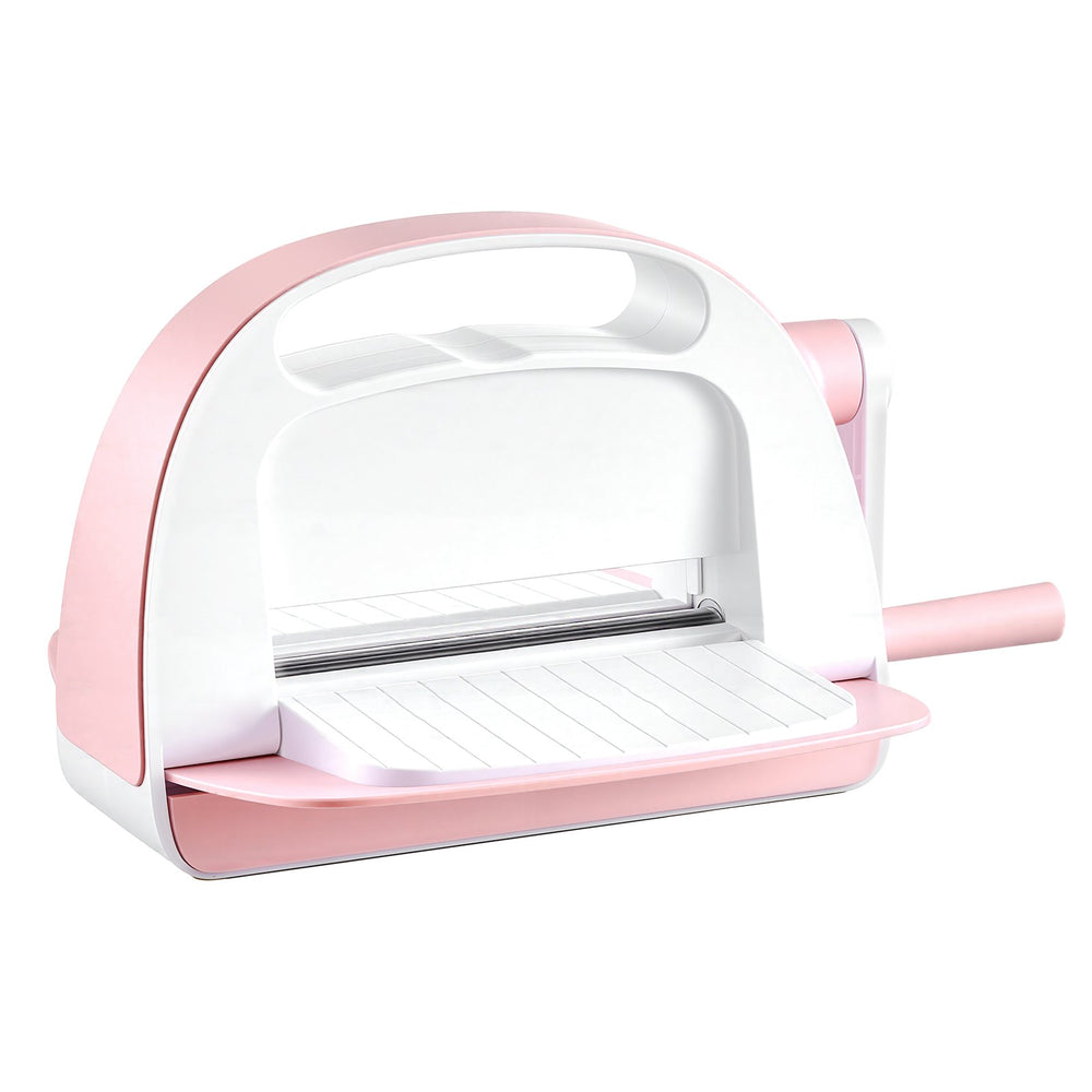 VEVOR Manual Die Cutting and Embossing Machine, 6" Opening, Portable Die Cut Machine with Cutting Plates, Ergonomic Handle, Easy to Store, for Arts and Crafts, Scrapbooking, Card Making, Crafting