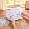 VEVOR Manual Die Cutting and Embossing Machine, 9" Opening, Portable Die Cut Machine with Cutting Plates, Ergonomic Handle, Easy to Store, for Arts and Crafts, Scrapbooking, Card Making, Crafting