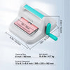 VEVOR Manual Die Cutting & Embossing Machine, Portable Cut Machines, 6 inch Opening Scrapbooking Machine Full Kit Included, For Arts & Crafts, Scrapbooking, Card Making and Crafting, White