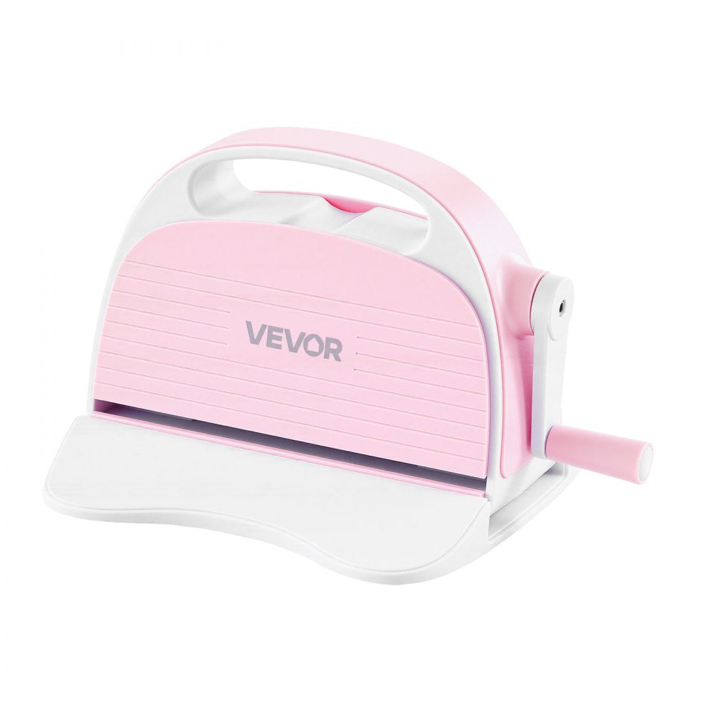 VEVOR Manual Die Cutting and Embossing Machine, 3" Opening, Portable Die Cut Machine Set with Cutting Dies, Embossing Folders, Paper Sheets, Cutting Plates, for Scrapbooking, Card Making, Crafting