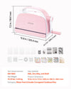 VEVOR Manual Die Cutting and Embossing Machine, 6" Opening, Portable Die Cut Machine Set with Cutting Dies, Embossing Folders, Paper Sheets, Cutting Plates, for Scrapbooking, Card Making, Crafting