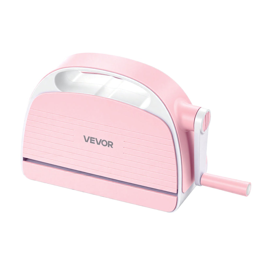 VEVOR Manual Die Cutting and Embossing Machine, 6" Opening, Portable Die Cut Machine Set with Cutting Dies, Embossing Folders, Paper Sheets, Cutting Plates, for Scrapbooking, Card Making, Crafting