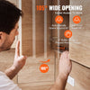 VEVOR Cabinet Hinges, 50 Packs Partial Overlay Kitchen Cabinet Door Hinges, 105 Degree Opening Angel Soft Close Concealed Cupboard Hinges for Framed Cabinet Type, with Mounting Screws