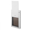 VEVOR Pet Door, Large, with Double Magnetic Flaps and Metal Frame, Strong and Weatherproof Dog Door for Interior and Exterior Doors, Easy to Install, Easy In-and-Out Access for Doggies, White