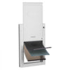 VEVOR Pet Door, Large, with Three Magnetic Flaps and Metal Frame, Strong and Weatherproof Dog Door for Interior and Exterior Doors, Easy to Install, Easy In-and-Out Access for Doggies, White