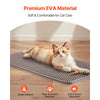 VEVOR Cat Litter Mat, 24 x 15 in, Double-Layer Litter Box Mat, Non-Slip & Urine-Proof Litter-Trapping Mats for Indoor Cats, Honeycomb Design, Soft on Paws, Washable Large Kitty Mats for Floor