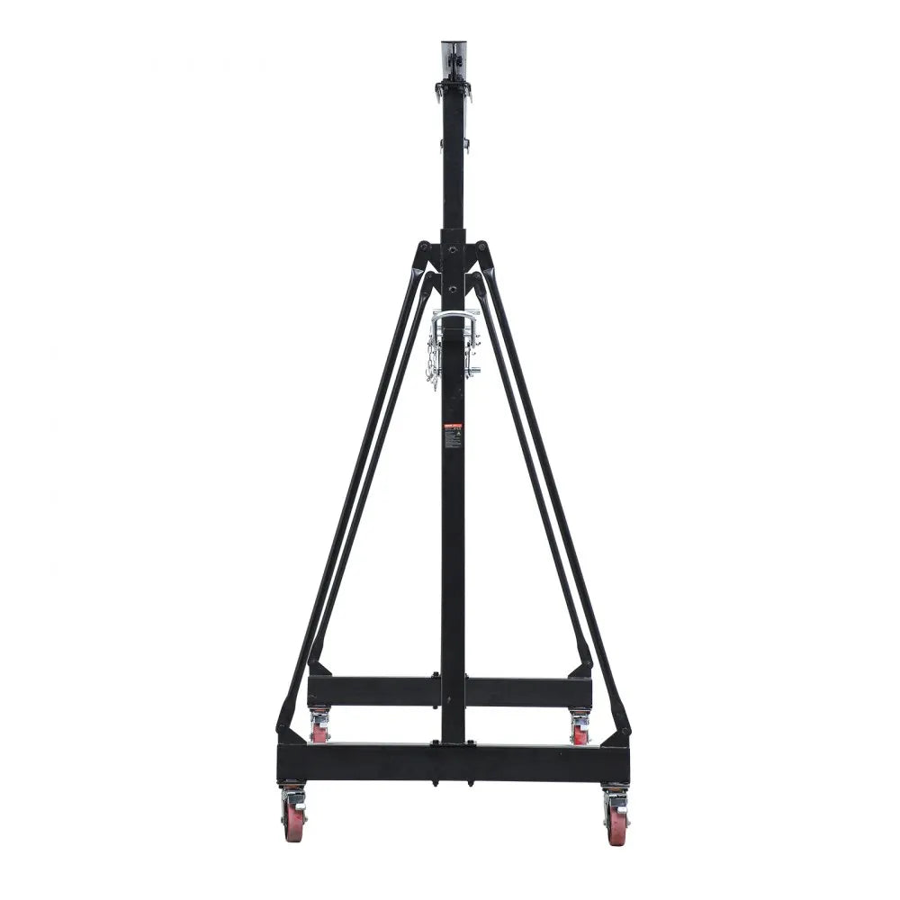 VEVOR Adjustable Gantry Crane, 4400 lbs Capacity, Portable Shop Lift Hoist with 98.8" to 146.1" Height Adjustable, Locking Wheels, Steel Construction, for Factory, Warehouse, Auto Repair, Frame Only