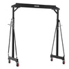 VEVOR Adjustable Gantry Crane, 4400 lbs Capacity, Portable Shop Lift Hoist with 98.8" to 146.1" Height Adjustable, Locking Wheels, Steel Construction, for Factory, Warehouse, Auto Repair, Frame Only