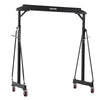 VEVOR Adjustable Gantry Crane, 4400 lbs Capacity, Portable Shop Lift Hoist with 98.8" to 146.1" Height Adjustable, Locking Wheels, Steel Construction, for Factory, Warehouse, Auto Repair, Frame Only