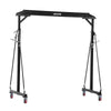 VEVOR Adjustable Gantry Crane, 2200 lbs Capacity, Portable Shop Lift Hoist with 95.7" to 142.9" Height Adjustable, Locking Wheels, Steel Construction, for Factory, Warehouse, Auto Repair, Frame Only