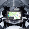 VEVOR 7 Inch Wireless Motorcycle Carplay with Apple Carplay & Android Auto, HD Touchscreen GPS Navigation System with Voice Control, Dual Bluetooth, Siri & Google Assistant, IP67 - Fit All Motorcycles