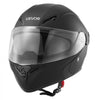 VEVOR Motorcycle Helmet, Modular, Adult Motocross Dirt Bike Helmet with Large Clear Visor, Comfortable Motorbike Racing Street with Detachable Liner for Men & Women, DOT Approved, (Matte Black, L)