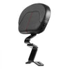 Motorcycle Backrest Sissy Bar, Compatible with Harley-Davidson Touring Street Glide, Road Glide, and Road King, 12.2-Inch Height Detachable Rider Backrest, Black