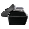 VEVOR Motorcycle Top Case, Universal Durable PP Material Motorbike Tail Box with Reflective Panel, 48L Waterproof Detachable Motorcycle Top Box with Multi-Hole Base, Fit for 99% of Motorcycle Frames