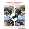 VEVOR Motorcycle Tank Bag, Small Black Motorbike Storage Bag Accessories, For ADV, Dual Sport, Touring & Dirt Bikes, Touchscreen Phone Map Pocket, YKK Zippers, Quick-Release Straps, with Rain Cover