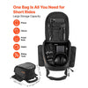 VEVOR Magnetic Tank Bag, Small Black Motorcycle Storage Bag Magnetic Base, Fits ADV, Sport, Touring, and Dirt Bikes, Touchscreen Phone Map Pocket, YKK Zippers, Motorbike Luggage, Included Rain Cover