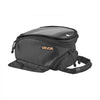 VEVOR Magnetic Tank Bag, Small Black Motorcycle Storage Bag Magnetic Base, Fits ADV, Sport, Touring, and Dirt Bikes, Touchscreen Phone Map Pocket, YKK Zippers, Motorbike Luggage, Included Rain Cover