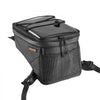 VEVOR Motorcycle Tank Bag, Medium Black Motorbike Storage Bag Accessories, For ADV, Dual Sport, Touring & Dirt Bikes, Touchscreen Phone Map Pocket, YKK Zippers, Quick-Release Straps, with Rain Cover
