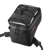VEVOR Motorcycle Tank Bag, Large Black Motorbike Storage Bag Accessories, For ADV, Dual Sport, Touring & Dirt Bikes, Touchscreen Phone Map Pocket, YKK Zippers, Quick-Release Straps, with Rain Cover