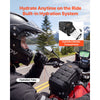 VEVOR Tank Bag, Large Black Motorcycle Storage Backpack Hydration Bladder, Universal Fits ADV, Sport, Touring, and Dirt Bikes, YKK Zippers, Multi-Pocket Compartment,Hidden Shoulder Strap, Rain Cover