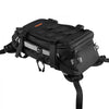 VEVOR Tank Bag, Large Black Motorcycle Storage Backpack Hydration Bladder, Universal Fits ADV, Sport, Touring, and Dirt Bikes, YKK Zippers, Multi-Pocket Compartment,Hidden Shoulder Strap, Rain Cover