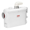 VEVOR Macerator Pump, 500W, 29 GPM Flow, 26 ft/8 m Head, Macerator Wall-Hung Toilet Pump with 4 Water Inlets, Waste Water Disposal Upflush Machine for Toilet, Basement, Shower, Sink, Laundry, Bathtub