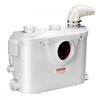 VEVOR Macerator Pump, 500W, 29 GPM Flow, 26 ft/8 m Head, Macerator Sewerage Toilet Pump with 4 Water Inlets, Waste Water Disposal Upflush Machine for Toilet, Basement, Shower, Sink, Laundry, Bathtub