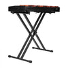 VEVOR Glockenspiel Xylophone, 32 Notes, Wooden Professional Xylophone Percussion Instrument, with Height Adjustable Stand, 4 Mallets, Carrying Bag, Beginner Musical Instrument Kit for Adults and Kids