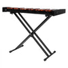 VEVOR Glockenspiel Xylophone, 37 Notes, Wooden Professional Xylophone Percussion Instrument, with Height Adjustable Stand, 4 Mallets, Carrying Bag, Beginner Musical Instrument Kit for Adults and Kids